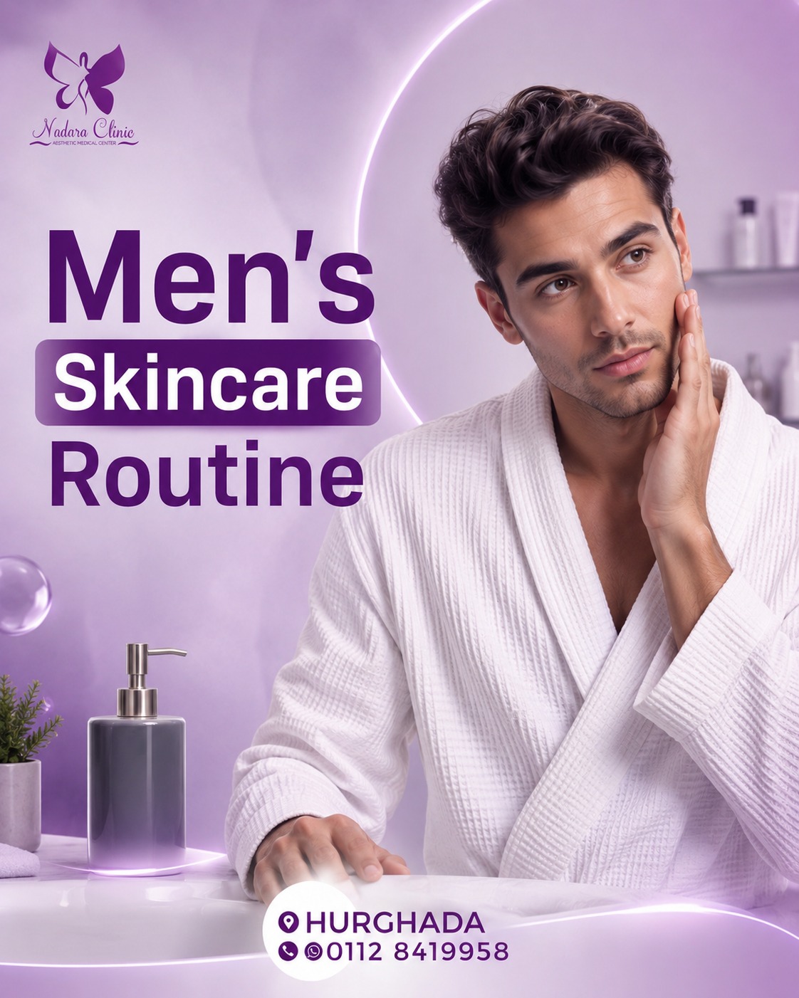 Men's skincare in Hurghada